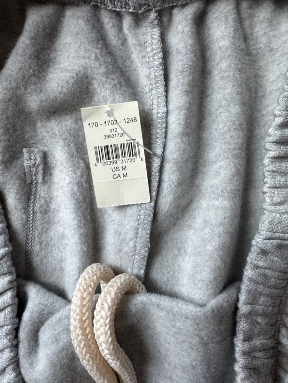 NWT Offline by Aerie Wide Leg Light Grey Sweatpants Size Medium - Picture 3 of 5